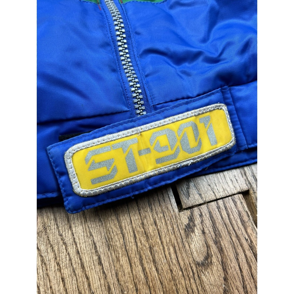 Vintage Jeff Gordon Nascar Racing Dupont Rainbow Puffer Jacket Men's Size XL - Picture 4 of 8